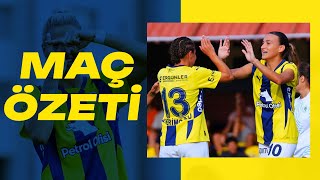 Maç Özeti̇ Fenerbahçe Petrol Ofisi 13-0 Çekmeköy Bilgidoğa Sportif