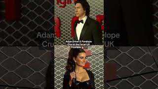 Adam Driver & Penelope Cruz On The Ferrari Red Carpet Sky Cinema