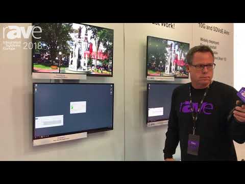 ISE 2018: SDVoE Alliance Has Side by Side Shootout of AV-Over-IP Signals — 1Gig vs 10Gig Network