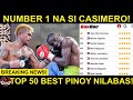 BREAKING: Casimero NUMBER 1 Boxer na ng Pilipinas ayon sa UPDATE ng Boxrec Rankings!