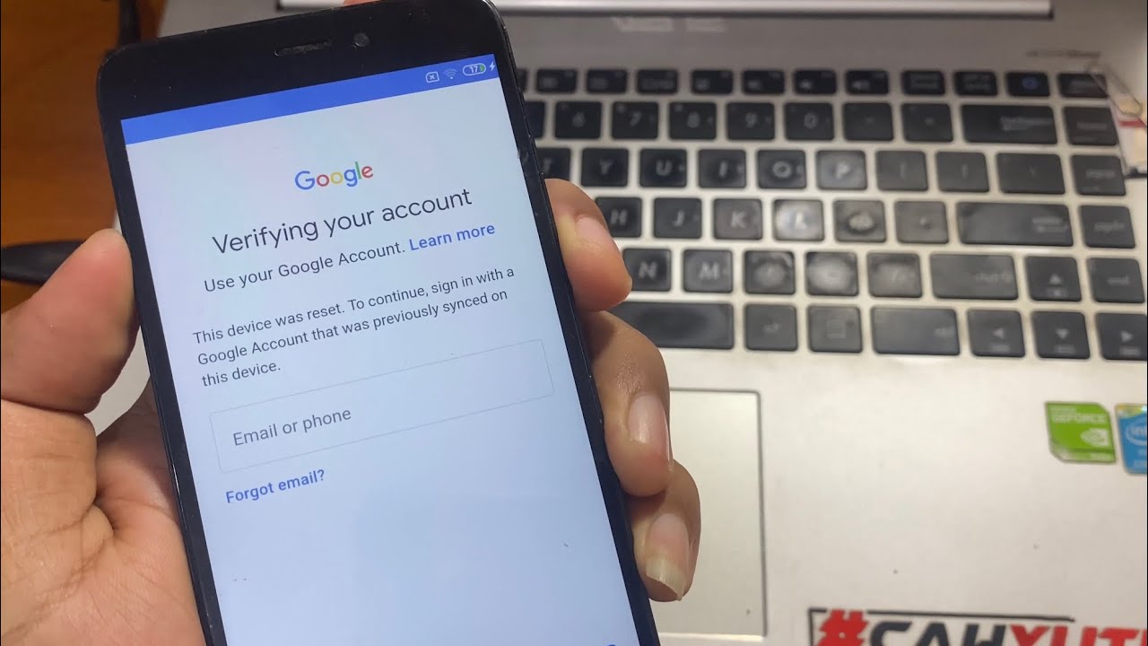 Bypass Frp Redmi 4X remove google account Bypass Frp Redmi 4X remove google account