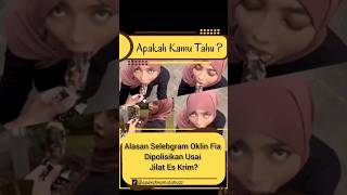 Apakah Kamu Tahu, Alasan Selebgram Oklin Fia Dipolian Usai Jilat Es Krim?