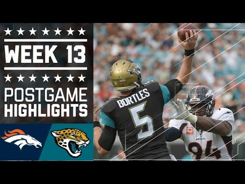 Broncos Vs Jaguars Nfl Week 13 Game Highlights Broncos Vs Jaguars Nfl Week 13 Game Highlights