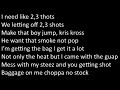 lilbubblegum x letoa - guap (prod $upreme) - Lyrics
