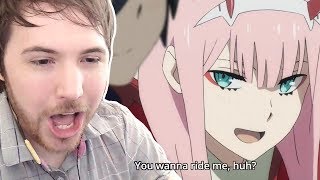RIDING YOUR ROBOT GIRLFRIEND?! - Noble Reacts to Anime Cracks