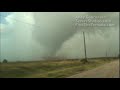 Tipton Oklahoma Tornado and Storm Chaser Car Rolls Over 11-7-2011