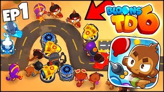 NINJAKIWI SENT ME BLOONS TD 6 EARLY!! 3 UPGRADE PATHS, 5 TIERS, NEW HEROES (BTD 6 #1 Gameplay)