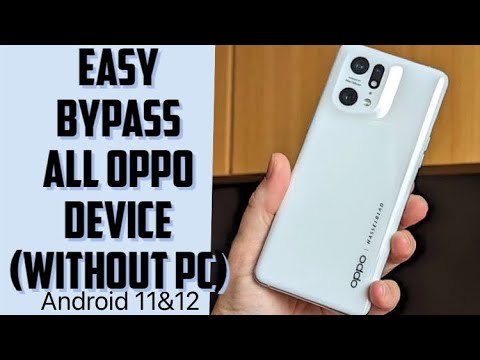 Oppo android 11&12 frp bypass tutorial (2022) Oppo android 11&12 frp bypass tutorial (2022)