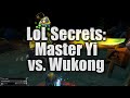LoL Secrets: Master Yi's Taunts vs. Wukong