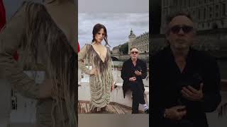 Jenna Ortega Ve Tim Burton Wednesdayseason2 Prömiyeri Için Pariste