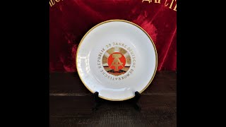 Wallpiece Ddr 25 Years German Democratic Republic 1974