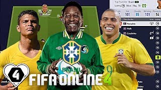 I Love FIFA | Xây Dựng & Trải Nghiệm Đội Hình " BRASIL " TT Top Transfer Vs Pele TT & RONALDO Béo TT