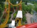 Boomerang Coast to Coaster Front Seat on-ride POV Great Escape