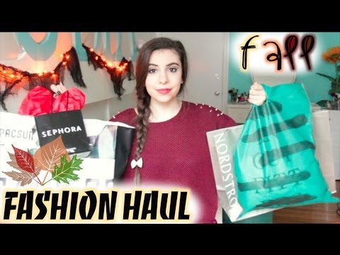 Fall Fashion Haul! (Urban Outfitters, PacSun, Brandy Melville, + More ...