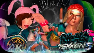 Christie Xiaoyu Moves Vs Opponents Wang Moves Ultra Hard Tekken 5 Dark Resurrection 4K 60 Fps