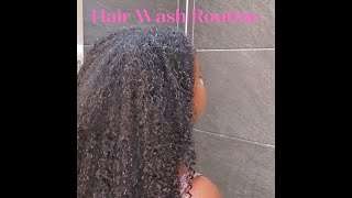 Weekly Hair Wash Routine For Naturally Long Curly Hair For Young Girls.