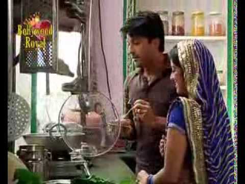 On location of TV Serial Diya Aur Baati Hum Family enjoying...