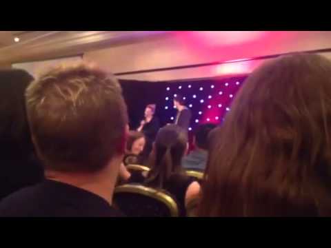 David Tennant and Billie Piper talk Zygons and take a very awkward question from a attendee David Tennant and Billie Piper talk Zygons and take a very awkward question from a attendee