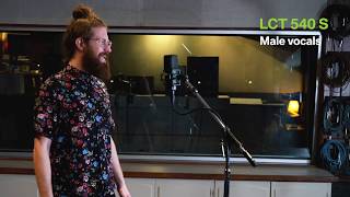 LCT 540 S // LEWITT Sound Sample // Male Vocals