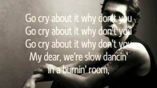 Watch John Mayer Slow Dancing In A Burning Room video