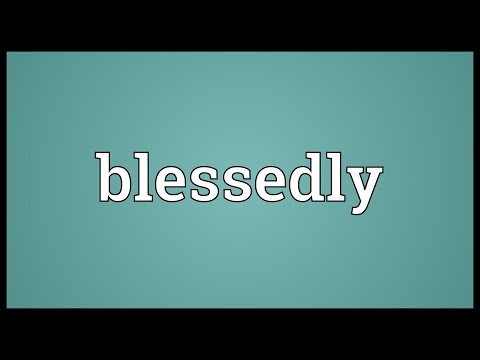 Header of blessedly