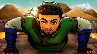 Every Time I Get Hit In This Zelda Game I Do Push Ups