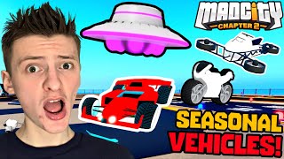 SEASONAL VEHICLES REVIEW In Mad City Chapter 2! (ROBLOX)