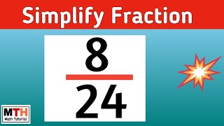 Simplifying The Fraction 824 824 Simplified