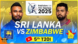 Live | Sri Lanka vs Zimbabwe | Match 05 | Tri Nation Series