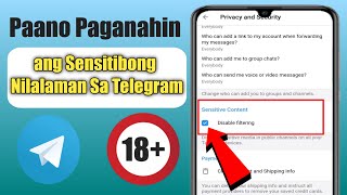 Paano Paganahin ang Sensitibong Nilalaman Sa Telegram (2023) |