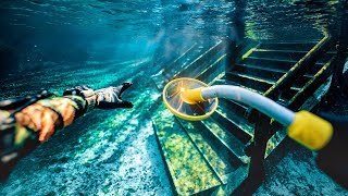 Metal Detecting an Underwater STAIRCASE - Found Wedding Ring, GoPro Part and 3 Earrings! | DALLMYD Metal Detecting an Underwater STAIRCASE - Found Wedding Ring, GoPro Part and 3 Earrings! | DALLMYD