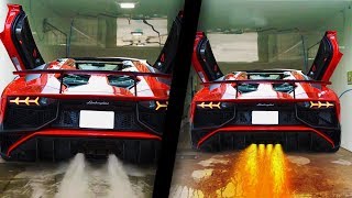 CARS Spitting WATER and FLAMES! UNBELIEVABLE! Part 3 #BEST-OF CARS Spitting WATER and FLAMES! UNBELIEVABLE! Part 3 #BEST-OF