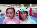 GYMNASTICS SLEEPOVER INVASION!