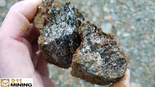 High Grade Platinum Gold Samples Found In An Abandoned Quarry High Grade Platinum Gold Samples Found In An Abandoned Quarry