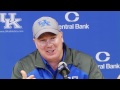 Kentucky Wildcats TV: Mark Stoops Blue-White Postgame