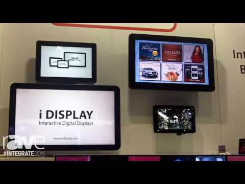 Integrate 2016: iDS Digital Displays Range of Android Digital Tablets for Commerical Applications