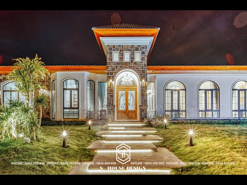 THỰC TẾ THIẾT KẾ BIỆT THỰ PHONG CÁCH RUSTIC
