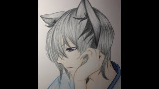 Speed Drawing - Tomoe from Kamisama hajimemashita