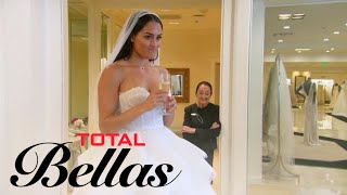 Nikki Bella Doesn't Feel Right Trying on Wedding Dresses | Total Bellas | E! Nikki Bella Doesn't Feel Right Trying on Wedding Dresses | Total Bellas | E!