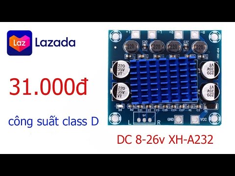 Mạch công suất class D 30w x 2