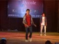 Dezyne Ecole College Annual Function 2013 Aditya & Group Performance