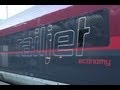 Taurus Tonleiter-railjet Abfahrt in Zürich Hauptbahnhof, Zug,trainfart,train