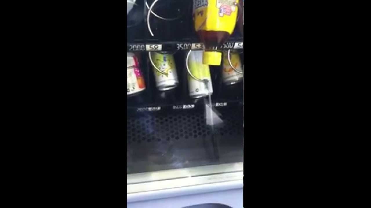Как обмануть автомат с едой лента