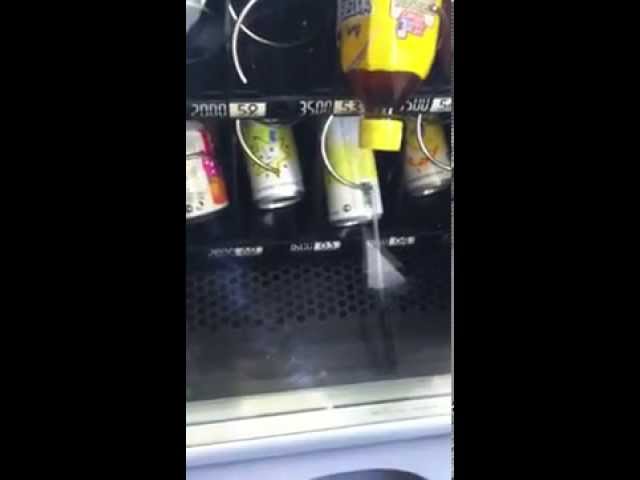 Как обмануть автомат с едой одно