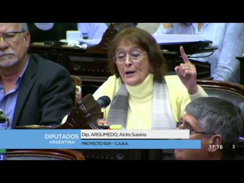 Diputada Argumedo Alcira Susana - Sesión 26-07-2017
