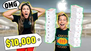 ANYTHING My SON Can CARRY, I'll BUY It Challenge! | The Royalty Family