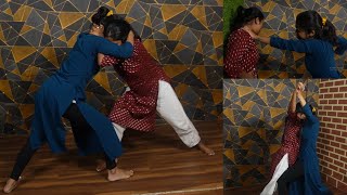 Two Mbbs Students Engage In A Test Of Strength And Wrestling Match