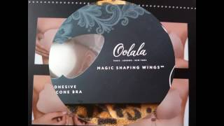 Oolala Self Adhesive Ultra-Lite Invisible Backless Push-Up Bra