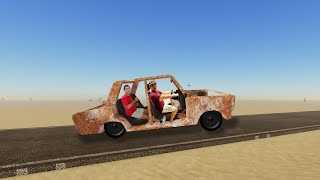 Fizemos Uma Viagem No Meio Do Deserto Dentro De Um Carro Velho E Enferrujado Deu Ruim?