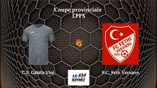 Coupe Provinciale Lffs C.s. Galata Visé - F.c. Fethi Verviers 26.09.2025